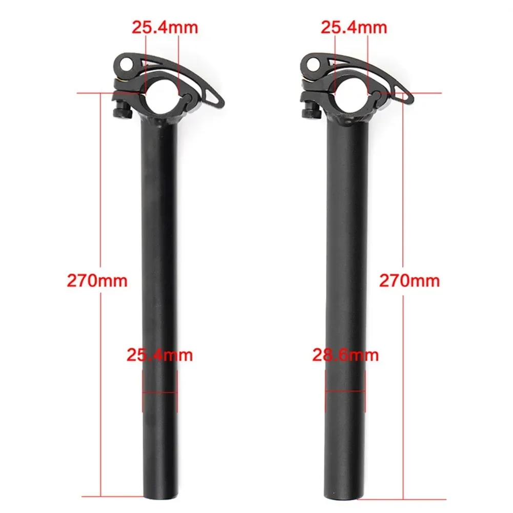 Bicycle Folding Handle Bar Stem Quick-Release Bike Adjustable Front Risers Aluminum Alloy Folding Head Tube Bike Accessories