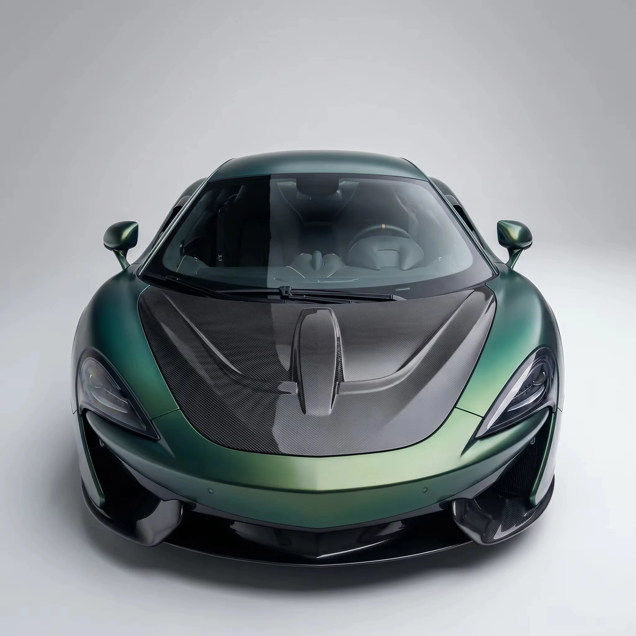 Premium Hood Car Body Kit For McLaren 540/570, Professional Exotic Car Modification Upgrade Parts
