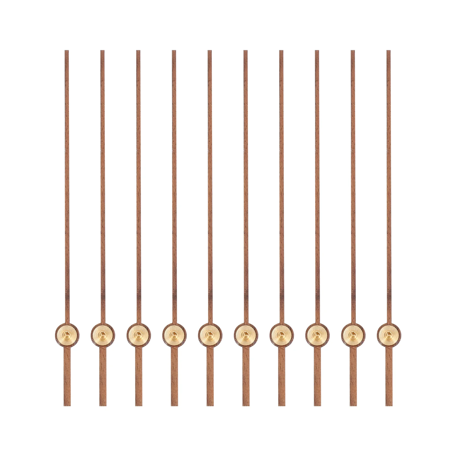 

10 Wooden Second Clock Pointer for DIY Replacement Parts Cross Stitch Wall Clock Supplies Practical Decorative