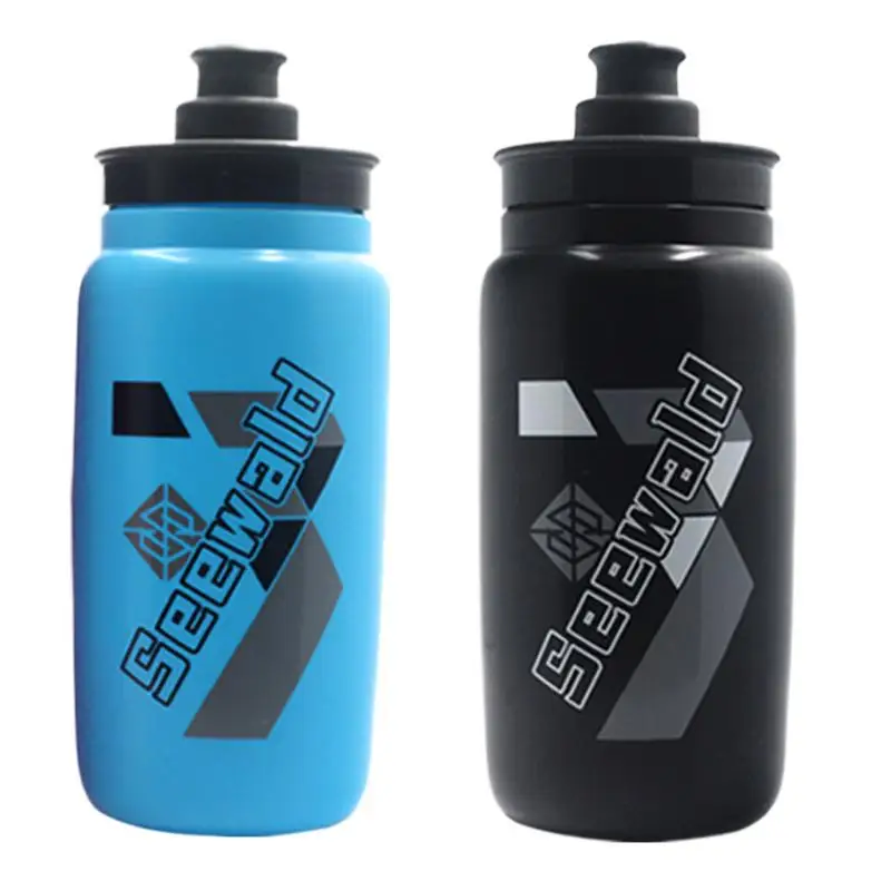 Cycling Water Bottle Easy Squeeze Sports Bottle Multi-functional Fitness & Cycling Tumbler Food-Grade 550ml For