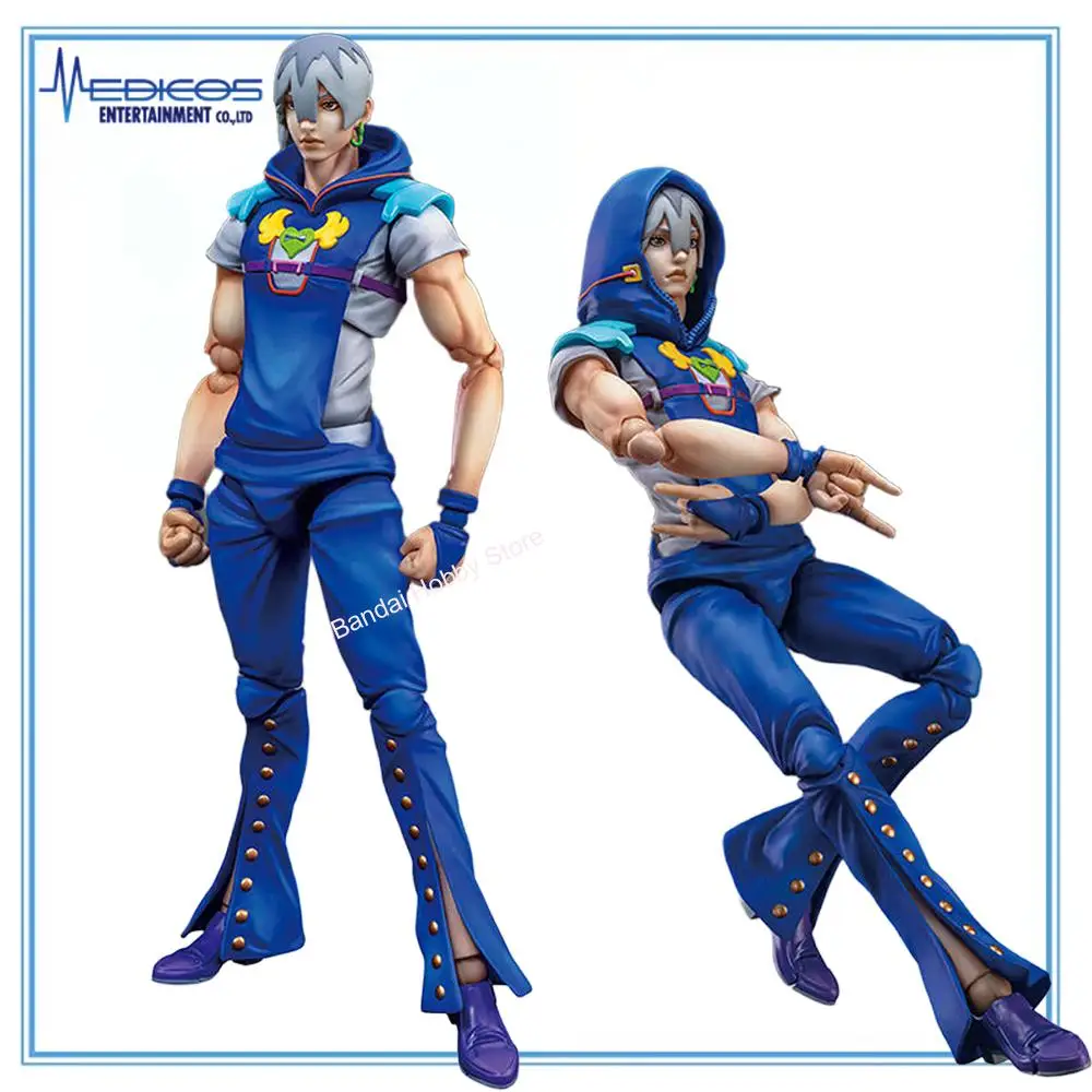 100% Original Medicos Entertainment Super Action Statue Jojo No Kimyou Na Bouken Wild Cat Size Jodio Joestar Cat Size