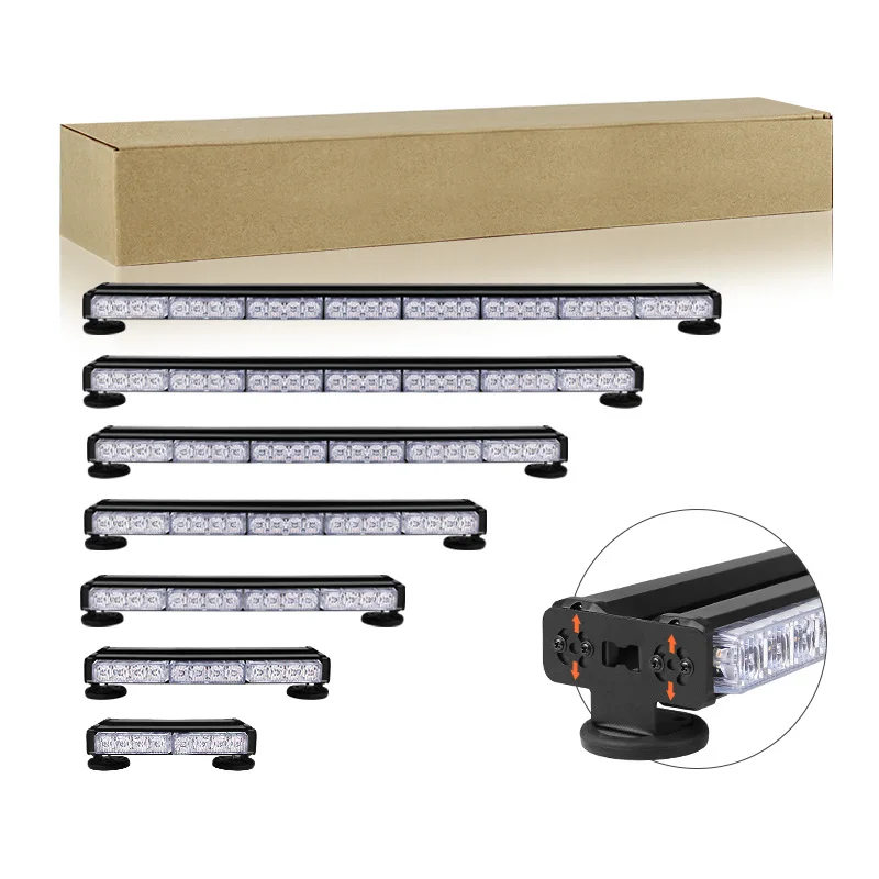 Brightness Led Car Rooftop Flashing Warning Light Bar Lamp Flashing Emergency Work Strobe Light for Vehicles Off-road