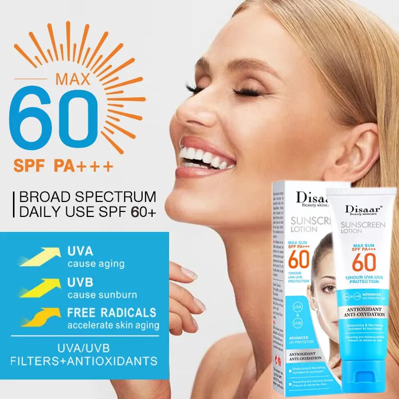 SPF90+ Sunscreen Korean Whitening Face Cream Anti UV Sun Block Facial Mild Moisturizer Serum Suitable For Sensitive Skin Product
