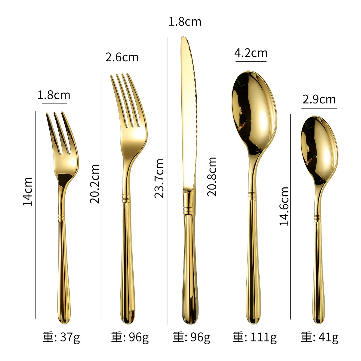 

Ковка из утолщенной круглой ручки 304, посуда из нержавеющей стали для отеля, нож для стейка и вилка, ложка, десертная ложка и вилка