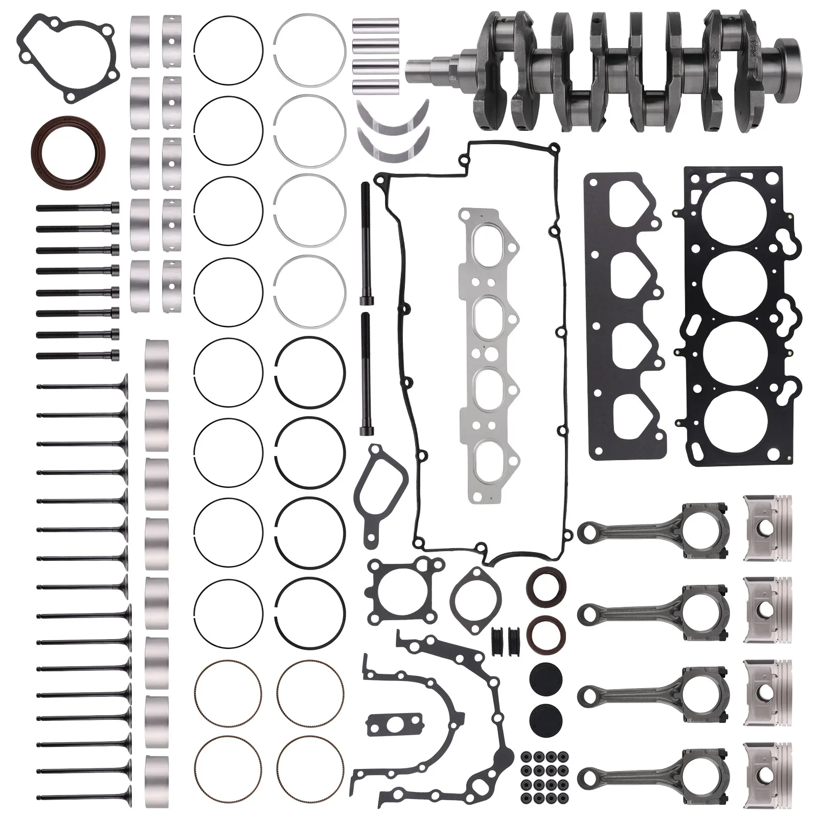 

G4GC 2.0L Engine Rebuild Overhaul Kit for Hyundai Elantra Tucson Kia Carens Soul