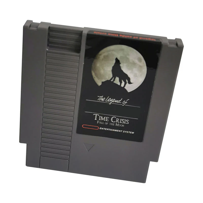 NES HAck The Legend of : Time Crisis Fall of the Moon NES Game Cartridge For Single Card 72 Pin 8 Bit Retro Classic Game Console