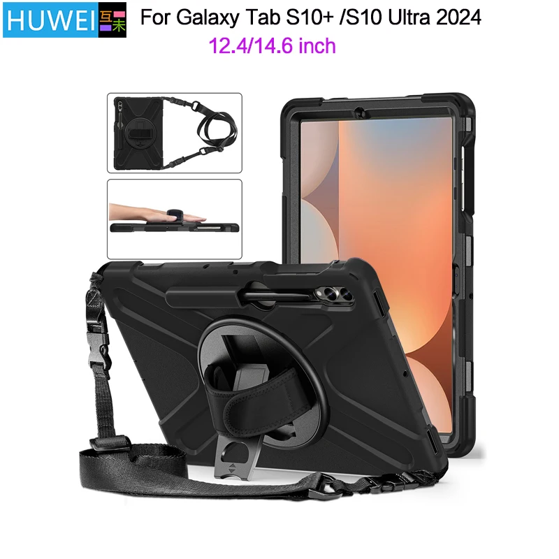 Funda Silicona Samsung Galaxy Tab S10 Ultra / S10 Plus con Soporte Antichoque - imagen 5