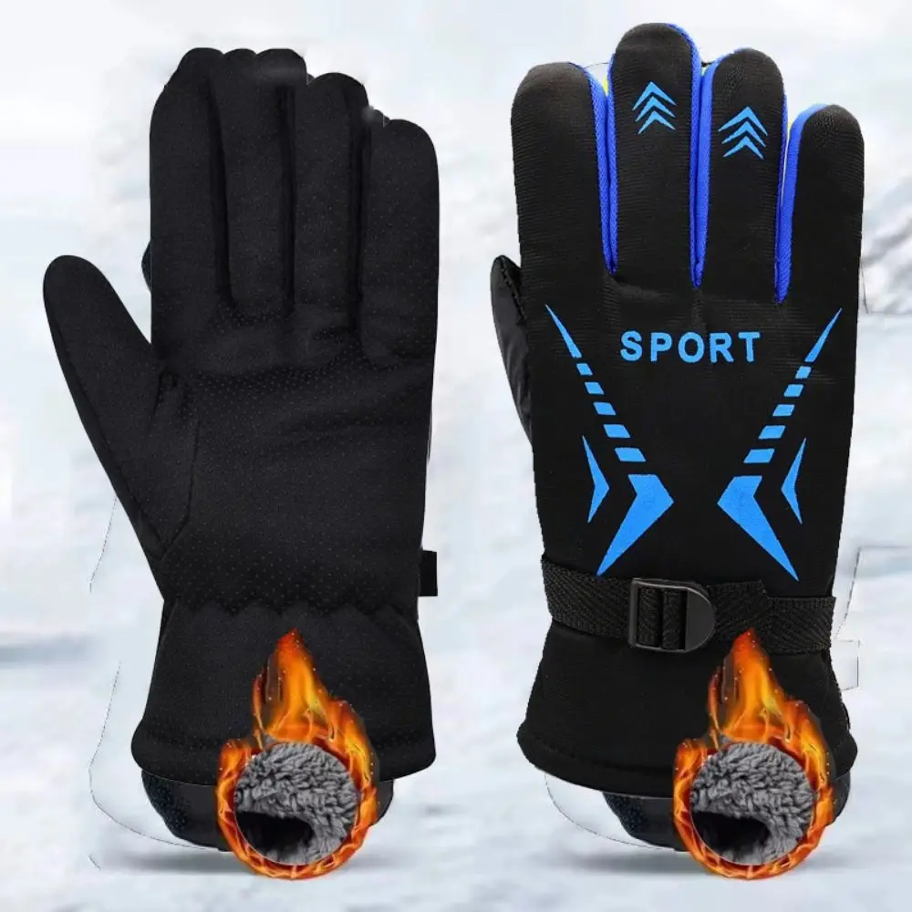 

Multifunction Warm Winter Gloves Ultralight Touchscreen Sports Mittens Thicken Anti-Slip Outdoor Riding Mittens Running