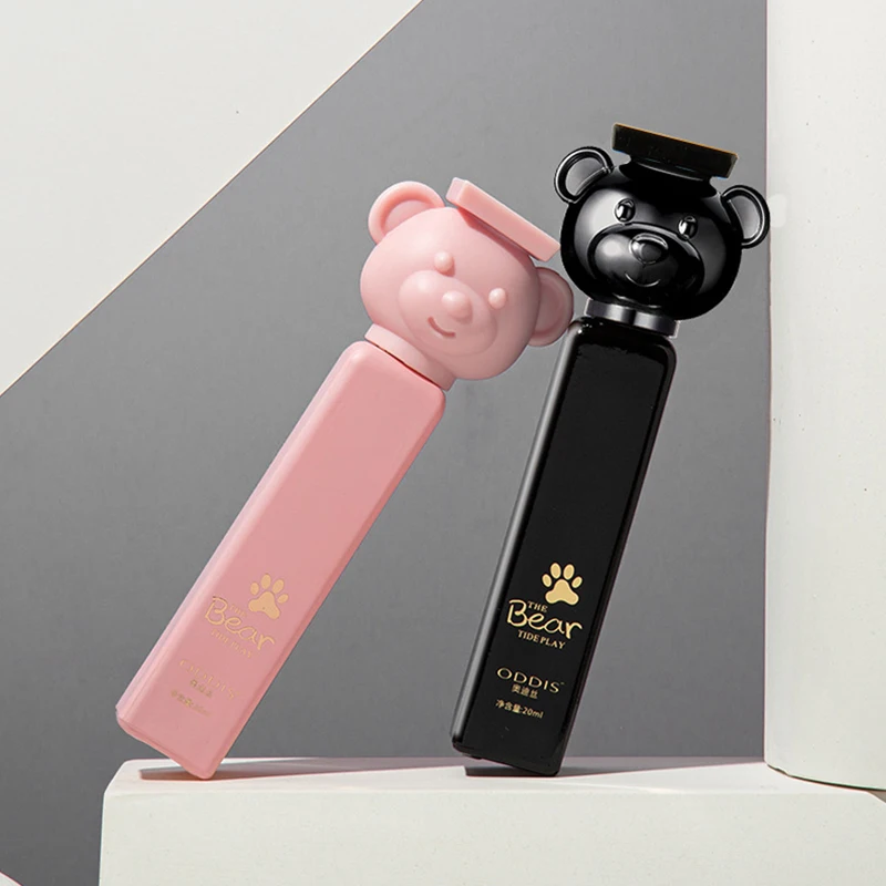 

Unisex Floral-fruity Eau De Toilette 20ml Stylish Bear Bottle Elegant Long-lasting Couples Fragrance Osmanthus Lychee Perfume