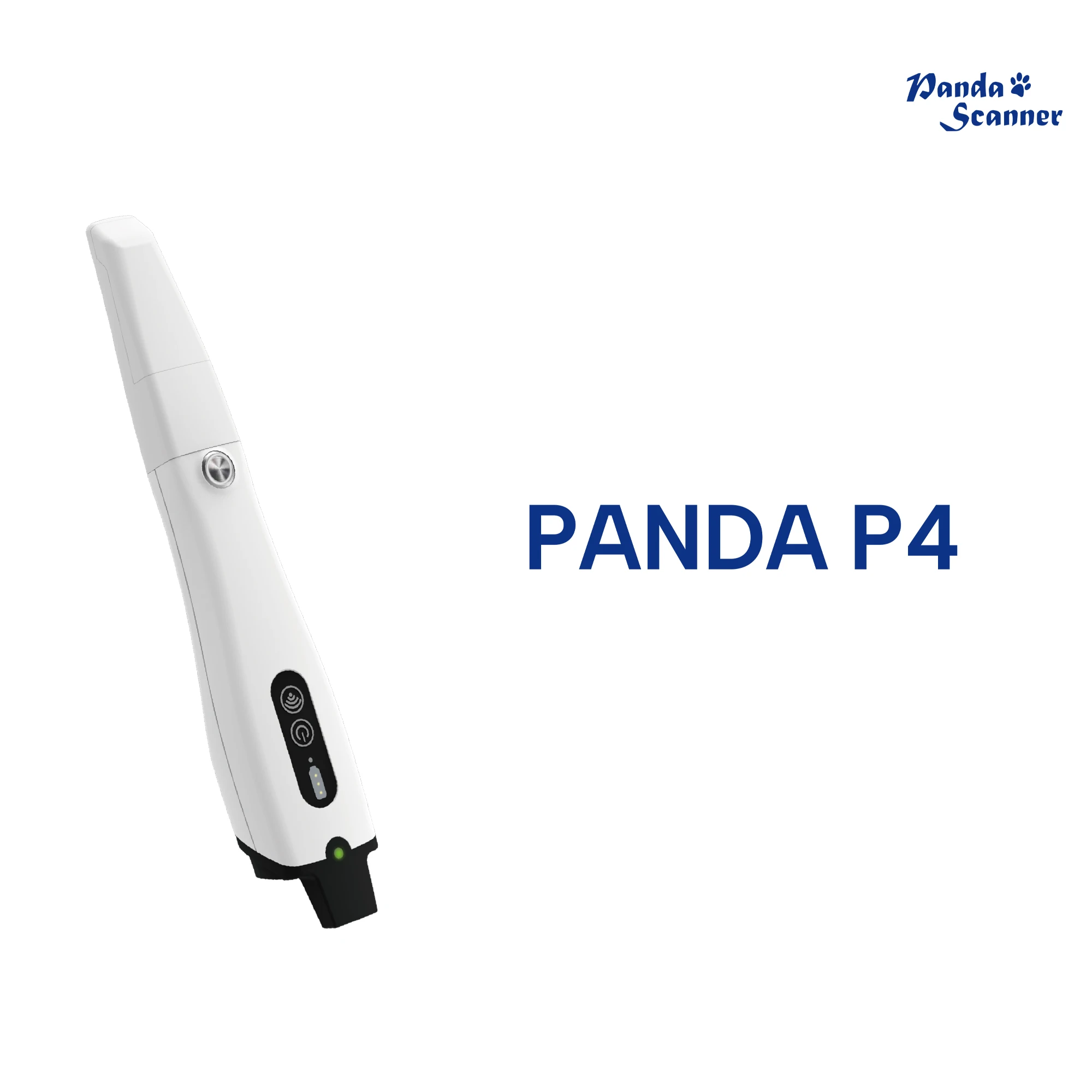 Dental Wireless Intraoral Scanner Panda 4 with Desktop Charger Base for Dental Orthodontic Restoration/Implant Surgery Scanning