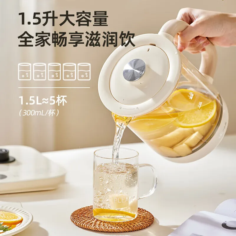 Health Preserving Pot Multi-function Electric Kettle Household 316L Stainless Steel Enlarged Strainer Teapot Microcomputer Touch