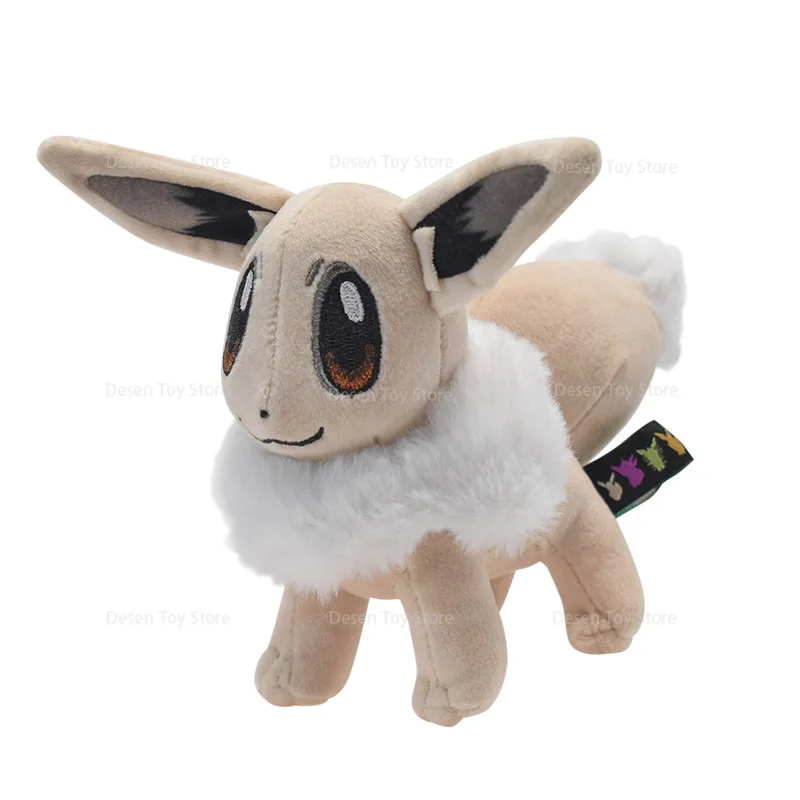 4 Styles Pokemon Plush Shiny Eevee Shiny Vaporeon Shiny Espeon Soft Stuffed Toy Dolls Christmas Gifts