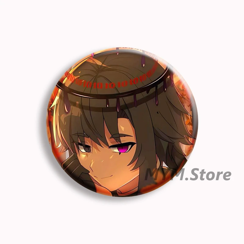 Wonderend 0 Rabi Yume Soft Button Pin Moka and Nullan Fanart Brooch Badge Bag Accessories Jewelry Gamer Collect Friends Gifts