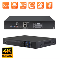 Techage H.265 4K 36CH NVR Network Video Recorder Hard Disk Video Recorder Home Security CCTV Surveillance Onvif PoE IP Camera