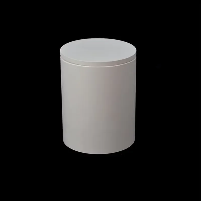 BN99 Boron Nitride Ceramic Crucible With Lid High Temp Resistant Refractory Parts Custom Machining Cutting Service For Lab