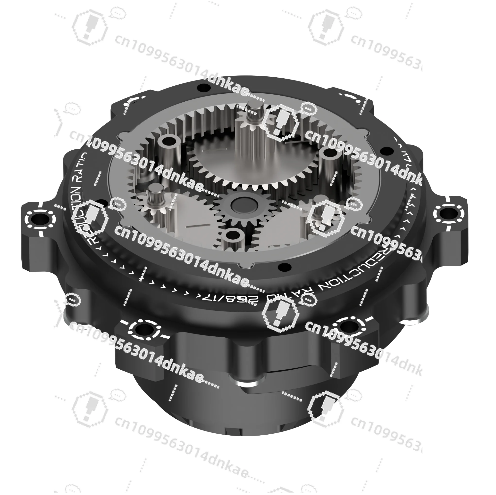 3508 Gearbox M3508 Gearbox Change, Reduction Ratio 268/17