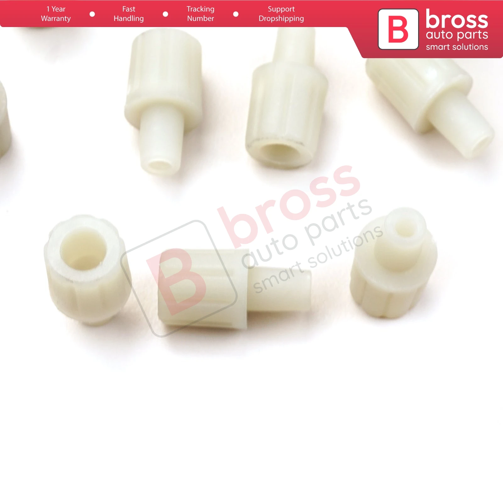 Bross Auto Parts BCP016 10 Pieces Cable End Rope Dowel for Window Regulator Winder Mechanism Type BCP016 Fast Handling