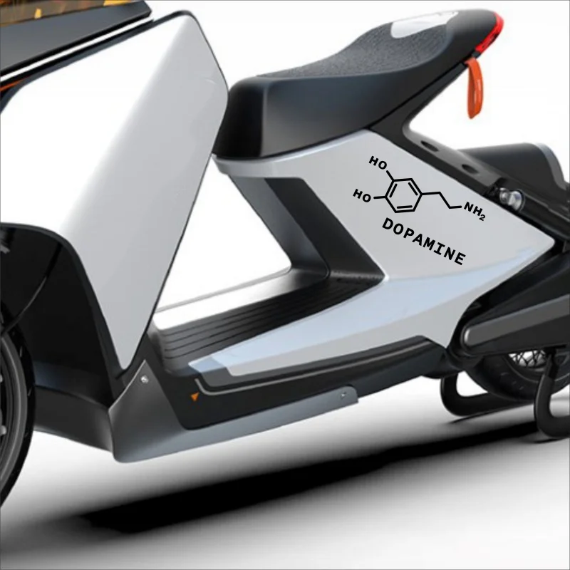 

Dopamine molecular type new car sticker off-road motorcycle decorative motorcycle box side decoration