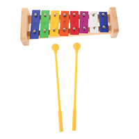 8pcs Children's Percussion Instruments 8 Note Wooden Xylophone Glockenspiel Musical Toy for Kids 5 12 Years Music Learning Tool