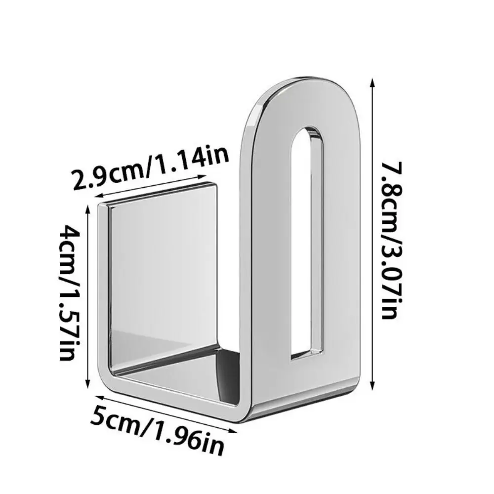 رف تخزين من الفولاذ المقاوم للصدأ، أداة مطبخ متينة، حامل غطاء وعاء خالٍ من الثقب، حامل لوح تقطيع مثبت على الحائط