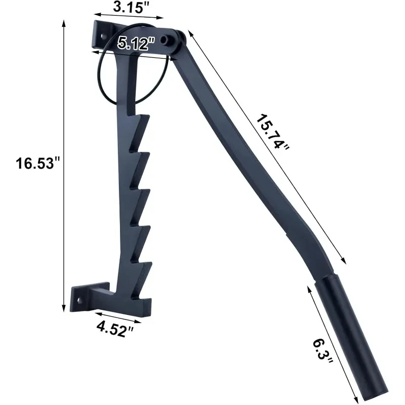 Manual Kindling Splitter – Extended Handle Design, Wall Mountable, Portable Use, Soft Wood Splitting