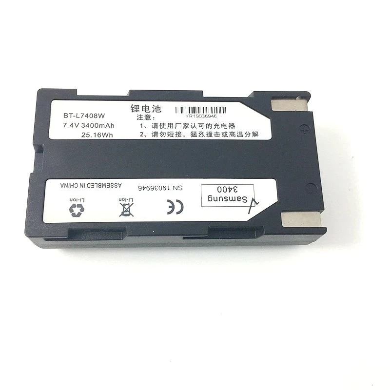 3400mAh Battery for South 9600 S82 Series GPS S82 S86 S82T S86T GNSS RTK BT-L7408W Large Capacity Li-ion 7.4V Battery Wholesale