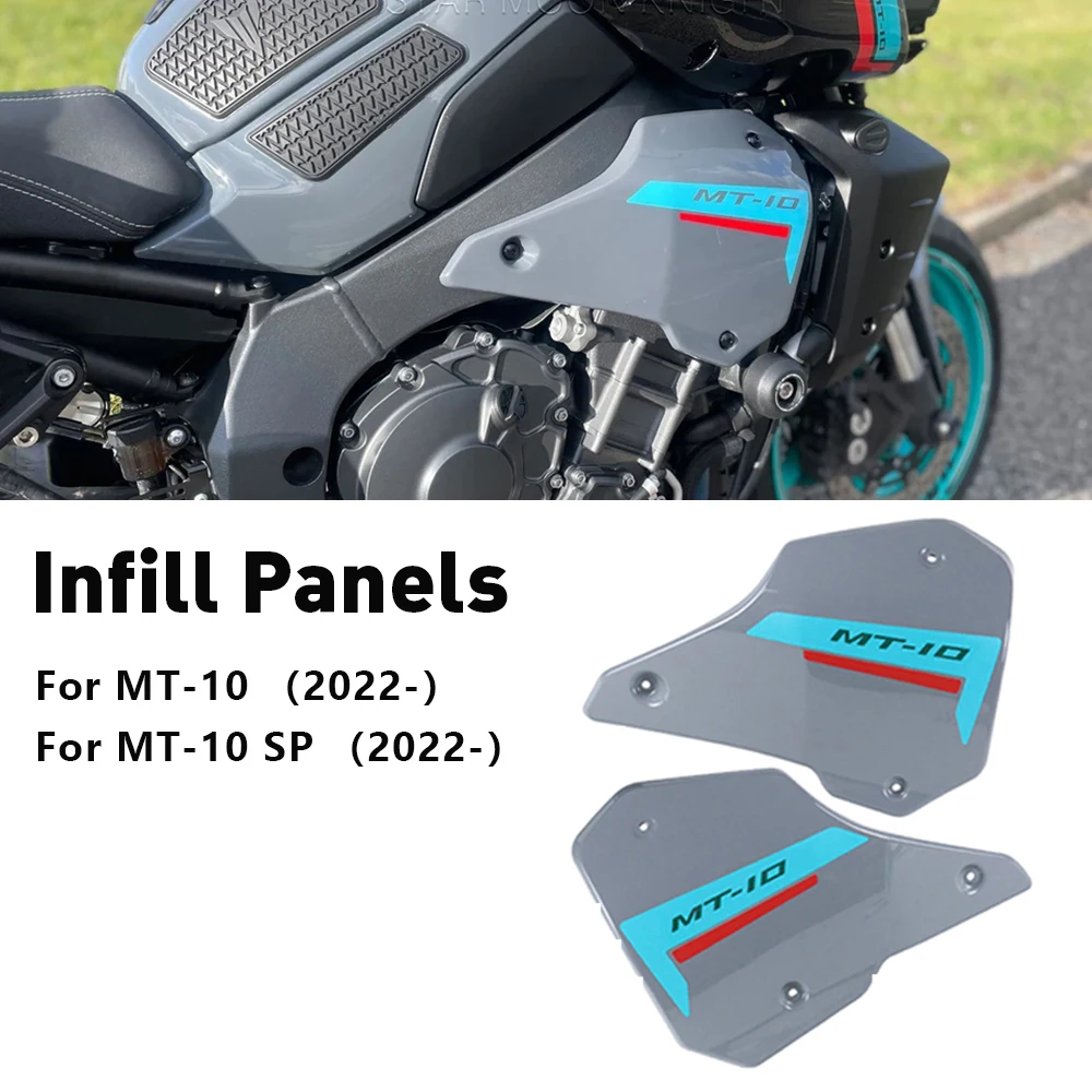 

For Yamaha MT 10 MT10 SP mt-10 2022- Spoiler Decorative Plates Infill Panel Frame Chassis Cover Accessories