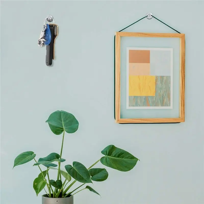 AC62-50 Pcs Double Headed Picture Hangers Nails Thumb Tacks Small Headed Hanging Nails Push Pins Decorative Wall Hooks