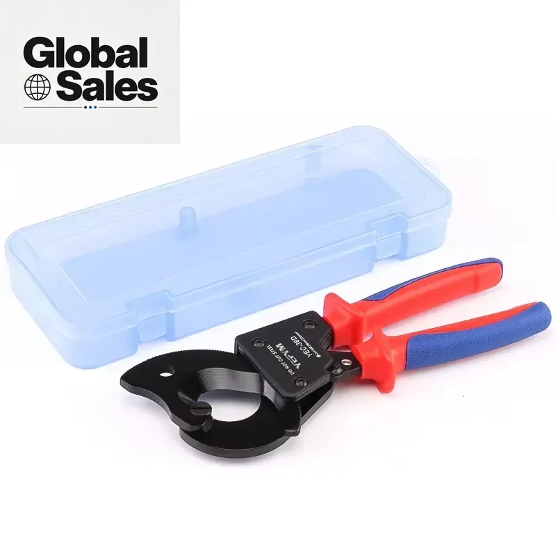 Designed for professional electricians and DIY enthusiasts, the YEFYM YEC-36D Ratchet Cable Cutter solves the challenge of