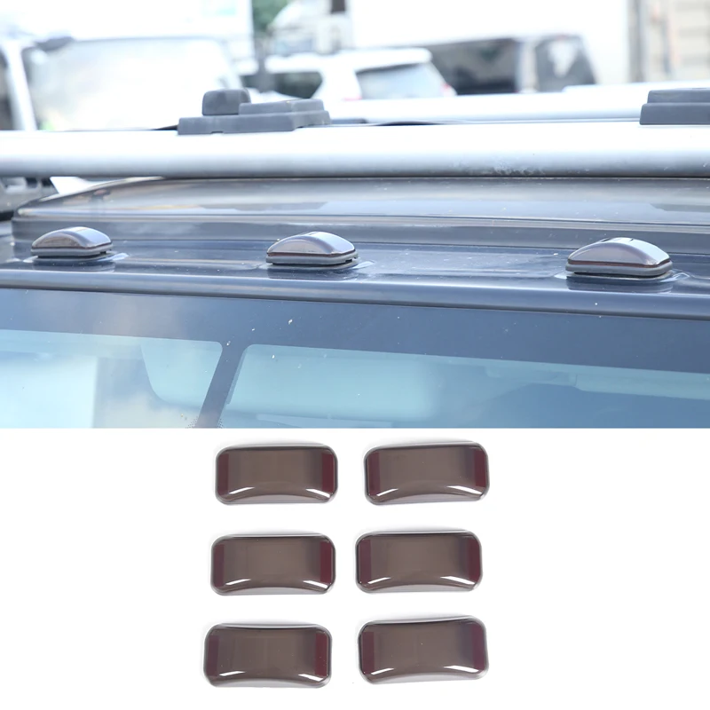 

ABS Blackout Car Roof Signal Light Cover Smoked Roof Lamp Shell Trim For Hummer H2 2003-2009 Decorative Kit Car Accessories