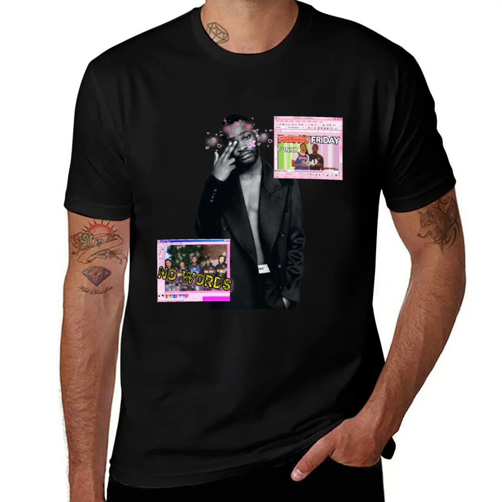 Santan Dave edit T-Shirt Basic Solid Tee for Daily Use T-Shirt