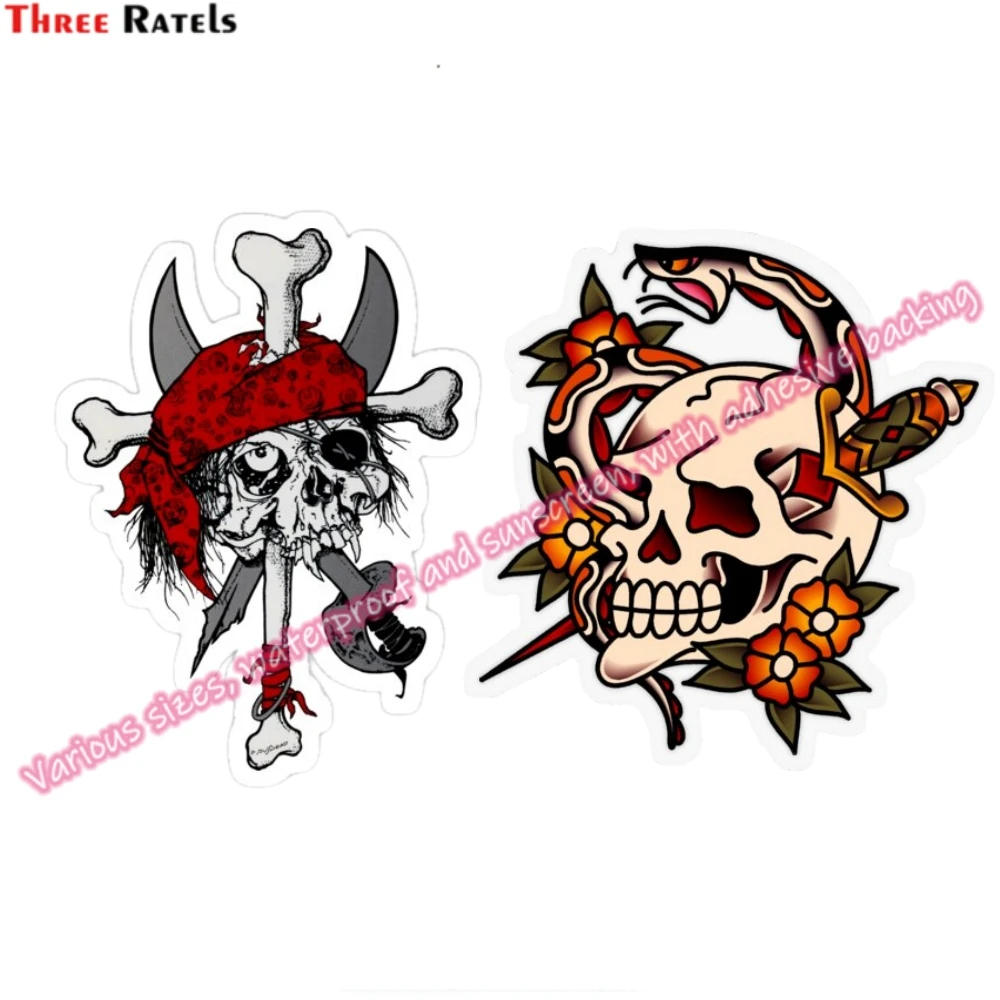 Three Ratels M461  Custom Stickers on Car Toyota Supplies Useful Things for Cars Accessories for Honda Civic BWM E46
