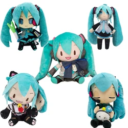 Peluche de Hatsune Miku para niña, juguete periférico, almohada Kawaii, regalo de cumpleaños para pareja