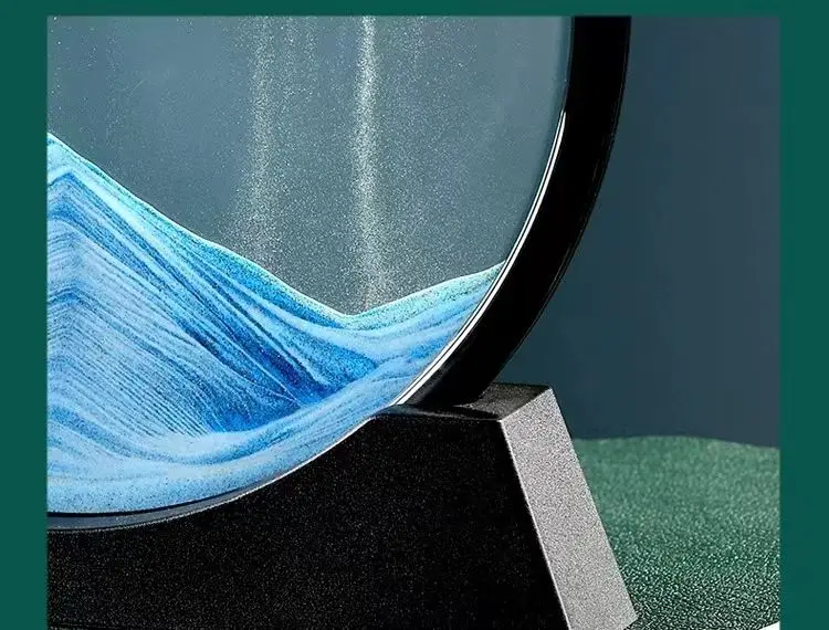 Creative Hourglass Quicksand Painting Ornament Craft Gifts Creative Home Decoration