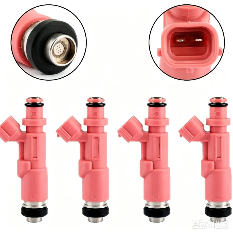 4Pcs 23250-75080 23250-79135 23209-79135 Fuel Injector 23209-75080 For Toyota 4Runner Tocoma 2.4 L4 Prado RZJ120 2.7 2RZFE 3RZFE