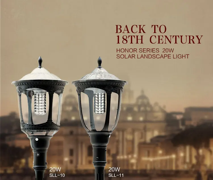 SRESKY High Brightness LED Landscape Lighting Solar Road Light Outdoor IP65 5700K 3000LM Street Light