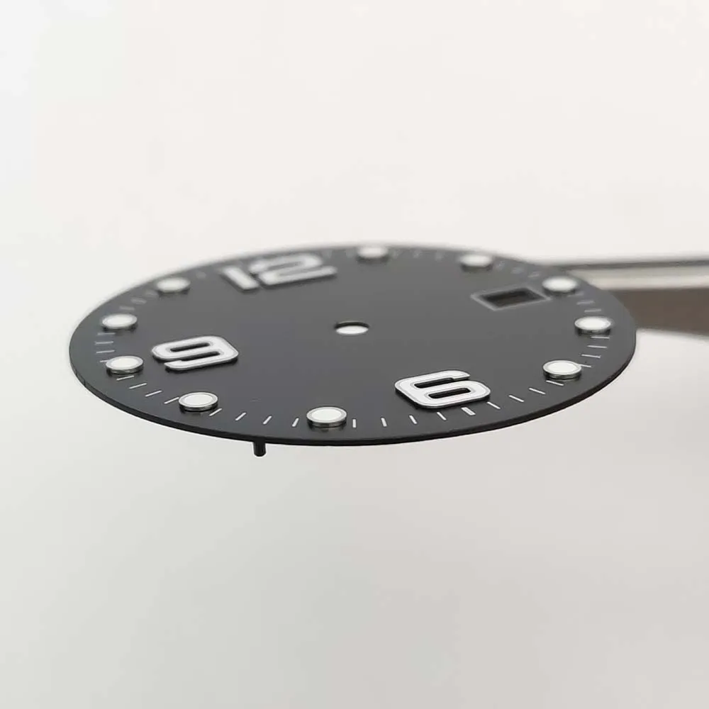 32.5mm Lume Mod Hands Case Parts No Logo Classic Sunburst Texture Dial Suitable For Seiko NH35/36/4R/6R/7S Automatic Movement