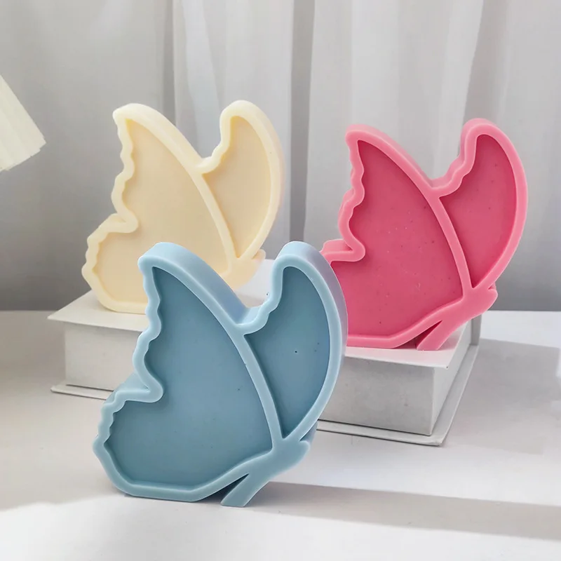 

3D Butterfly Silicone Molds, DIY Aroma Candles, Soap Mould, Plaster Making, Desktop Ornaments,Simulation Animal Handicraft