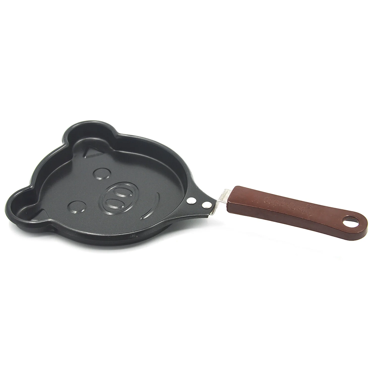 

Mini Cartoon Pig Shaped Kitchen Healthy Non-Stick Egg Pancake Fry Frying Pan Skillet