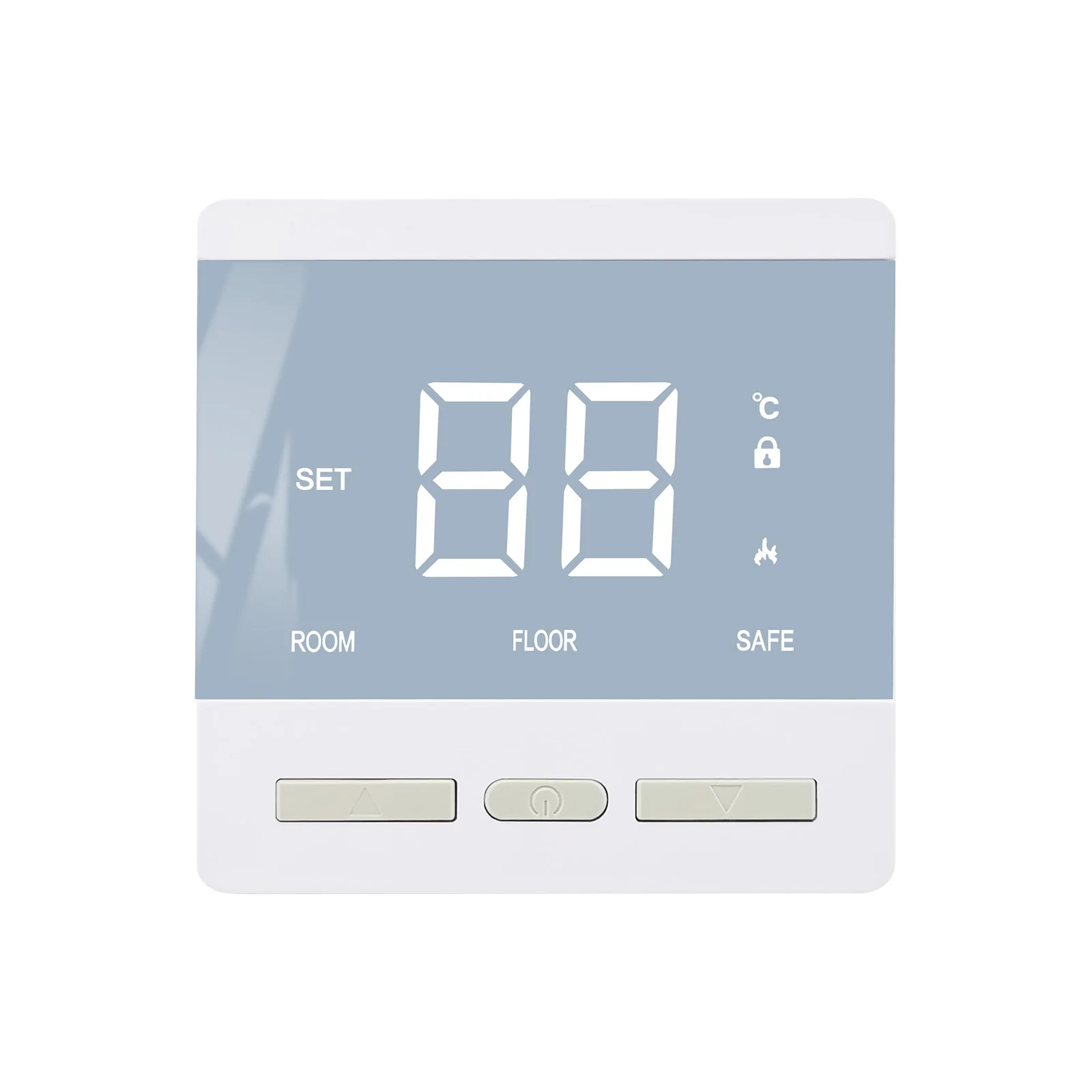 Contrôleur de température ambiante pour chauffage au sol, AC200 ~ 240V, MAX 25A, 4500W, Thermostat n