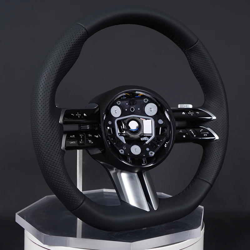 For w222 upgrade full leather steering wheel