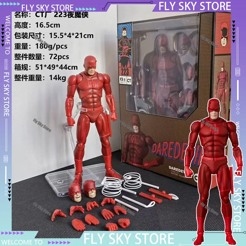 

Ct Toys Фигурка Daredevil Mafex 223, версия комиксов SHF, аниме, фигурка, статуэтки, модель, игрушки на заказ, статуя, игрушки, подарки