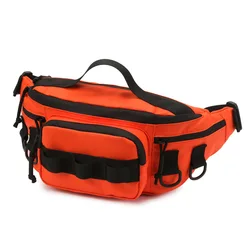 Chest Bag Lightweight Waterproof Crossbody Travel Hiking Multi-functional Waist Pack Sports Outdoor Fishing Gear Bags Y33A