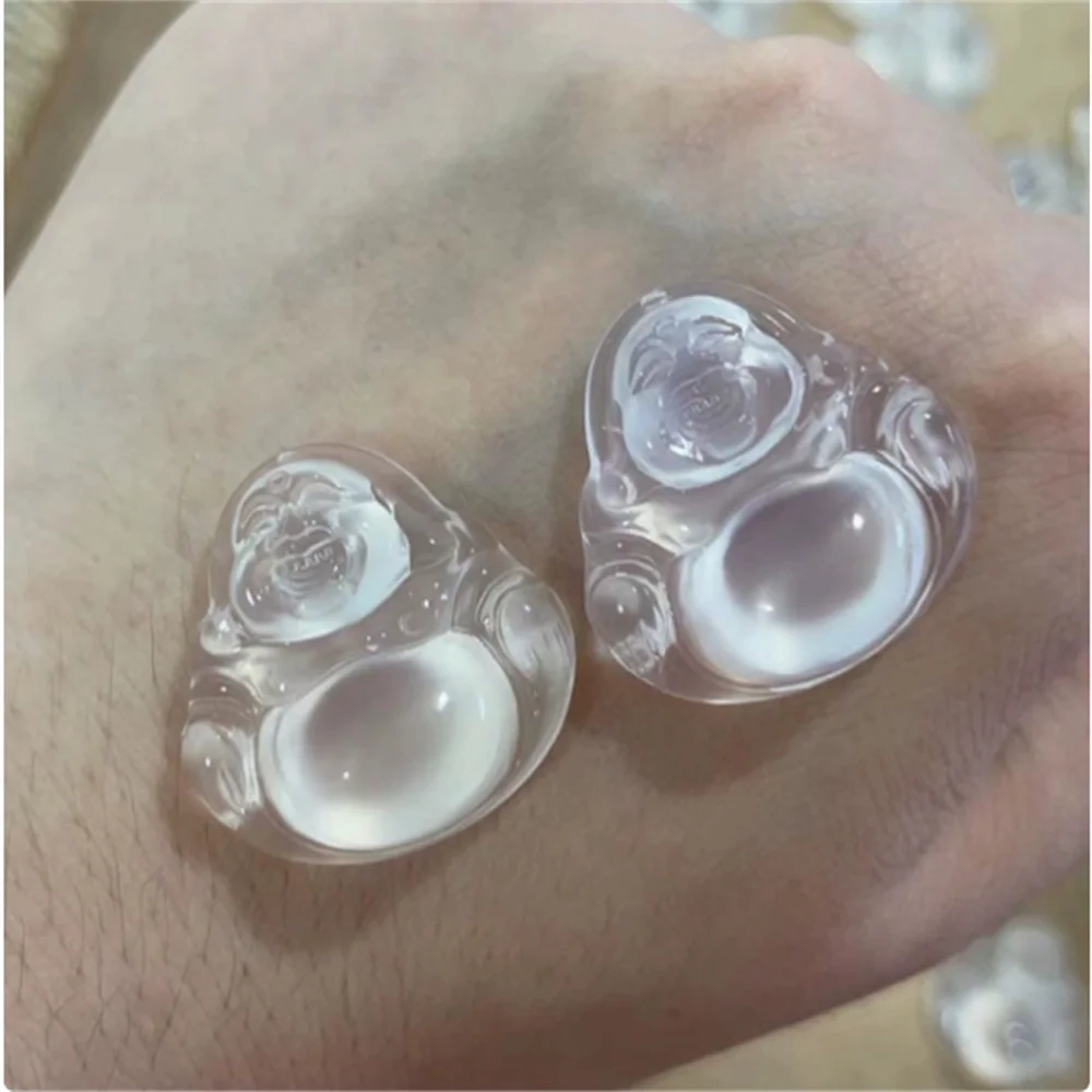 

High Ice Natural Jade Marrow Maitreya Buddha Pendant Agate White Ice Lady Maitreya Buddha