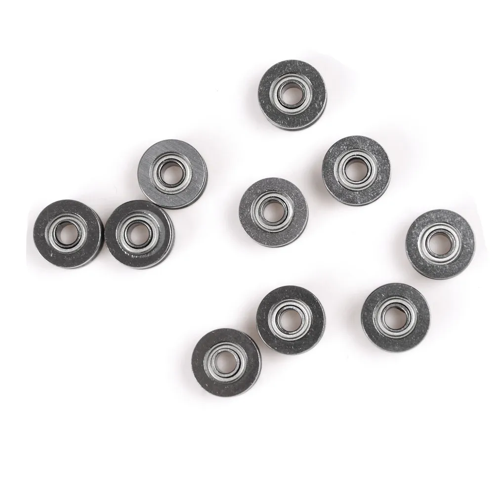 10pcs Micro Bearing V623 V624ZZ U623ZZ U624ZZ U604ZZ U-groove V-groove Over Line Pulley