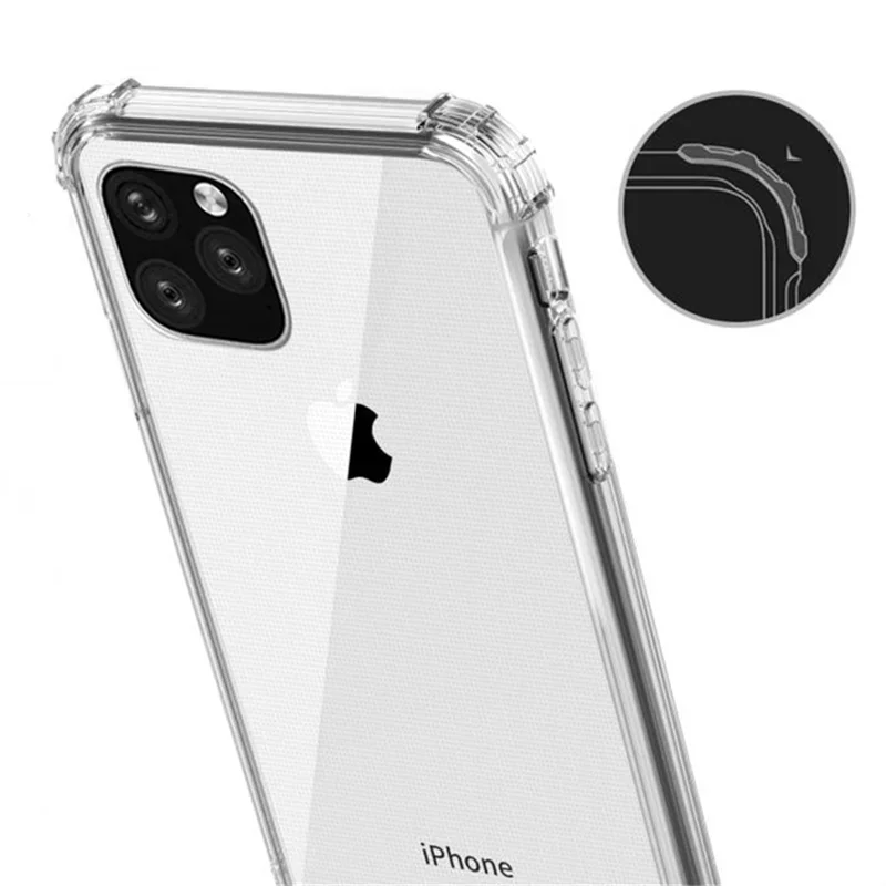 Crystal Clear Soft TPU Case for Iphone 16 15 13 Pro Max 16e 14 plus 12 11 Pro XR X XS Anti-Slip Protective Cover for Iphone 14 image 6