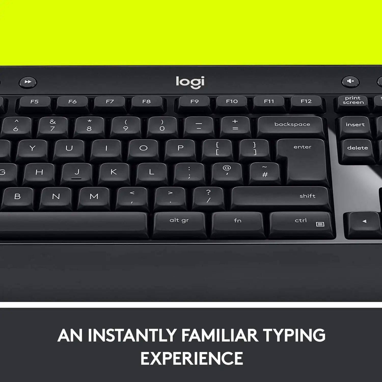 

Logitech Advanced Combo Wireless Keyboard and Mouse, Black