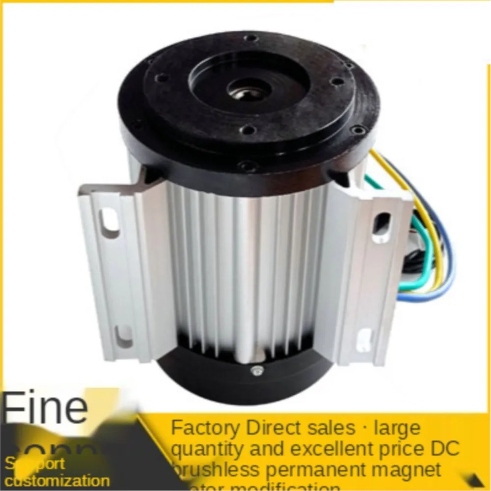 48V 60V 72V 4000W Electric Motor Hydraulic Oil Pump Cleaning Machine Retrofit Equipment DC Brushless High-power Motor