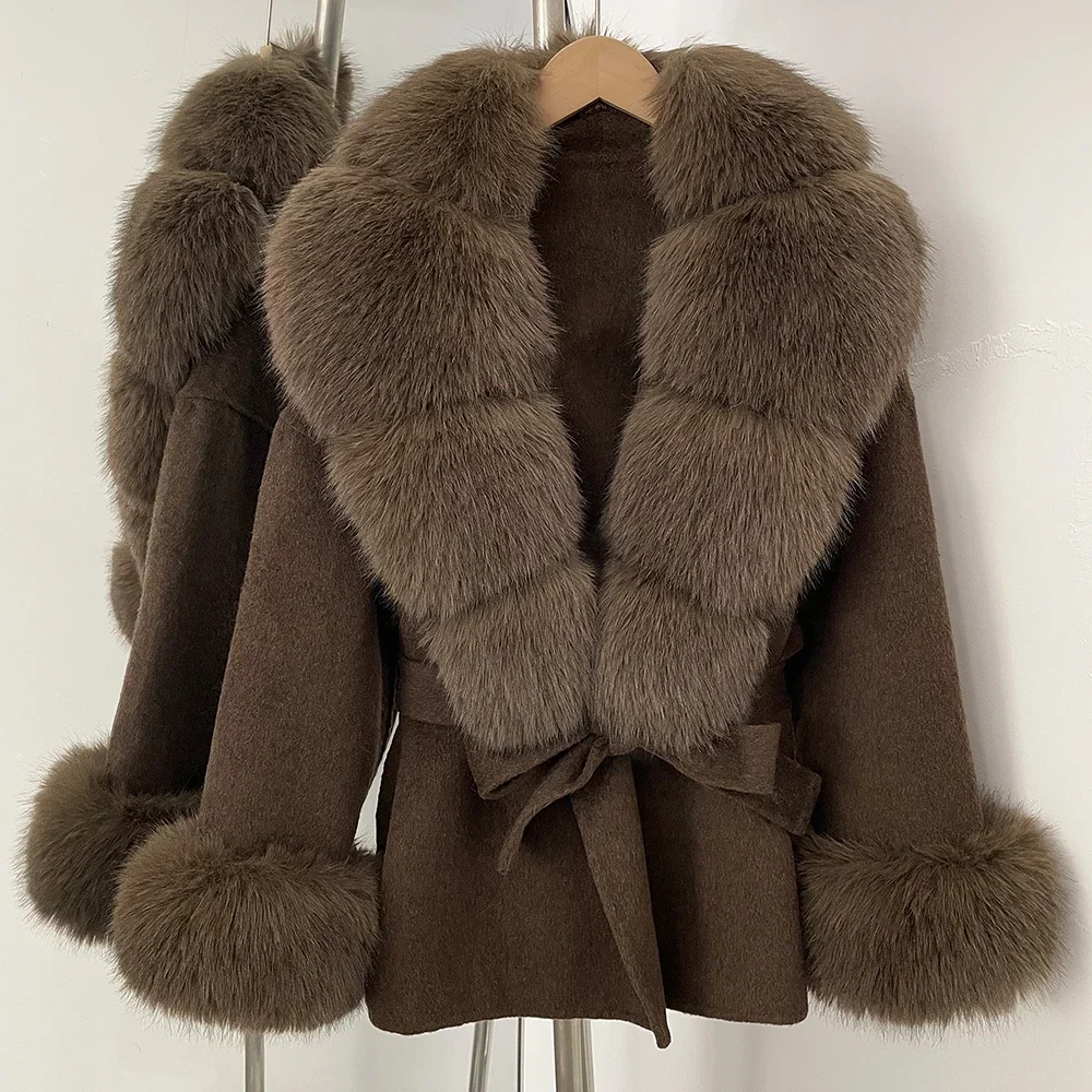 Fur Coat Eco-friendly Faux Fur Jacket Korean Reviews Many Clothes Outer Coats for Woman Winter 2025 Luxury Clothing High-end