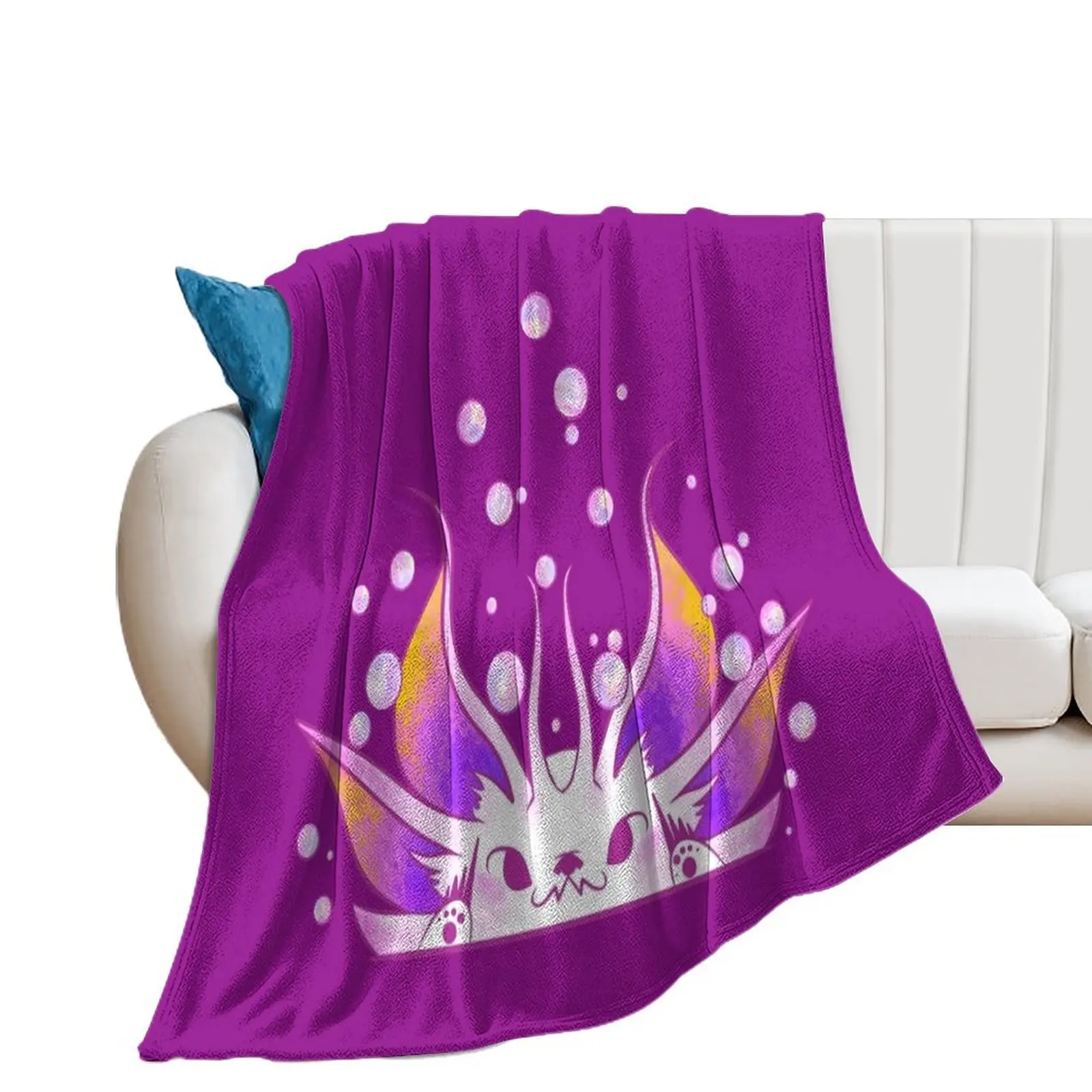 

Colorful Peeky Mizutsune Throw Blanket Picnic Sofa Custom Shaggy Blankets